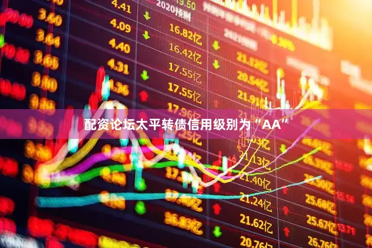 配资论坛太平转债信用级别为“AA”